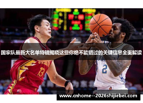 国家队最新大名单特辑揭晓这些你绝不能错过的关键信息全面解读 国家队最新大名单特辑揭晓这些你绝不能错过的关键信息全面解读